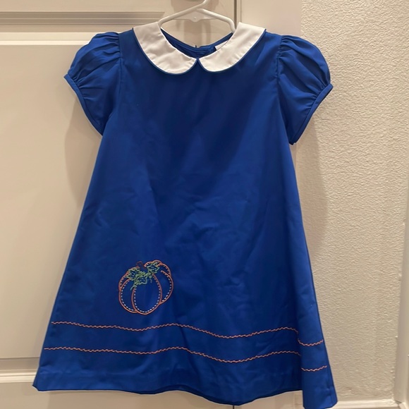 The proper peony pumpkin dress royal blue. size 5 - Picture 1 of 4